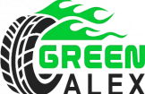Шиномонтаж GreenALEX логотип